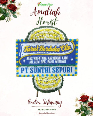 Papan Bunga Duka di Babalan