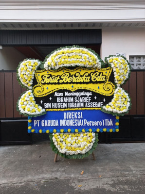 Papan Bunga Duka di Babalan